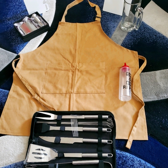 FATHERS DAY GRILL SET - Picture 1 of 6